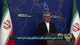 بقائی: اقدام اخیر اوکراین با عمل متقابل تهران روبه رو خواهد شد
