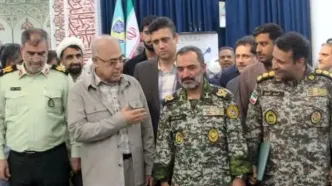 دیدار استاندار هرمزگان با فرمانده منطقه پدافند هوایی جنوب شرق کشور