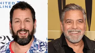 آدام سندلر و جورج کلونی تشویق شدند