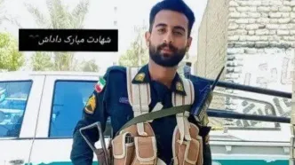 لحظه به شهادت رسیدن استوار رامین صادقی