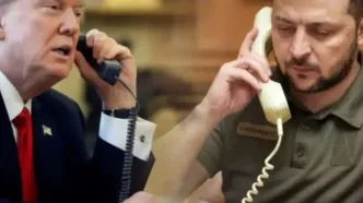گفتگوی ۱/۵ ساعته ترامپ با زلنسکی و ناتو در بازگشت از آلاسکا