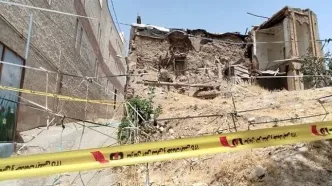 ریزش ساختمان در حال ساخت در لویزان حادثه آفرید