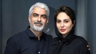 عاشقانه‌ای آرام در قابی جدید؛ مهدی پاکدل در کنار رعنا آزادی‌ور!