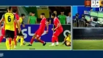 عجیب‌ترین VAR فوتبال ایران در بازی سپاهان - پرسپولیس رخ داد/ویدیو