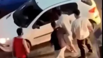 لحظات درگیری با کلاشنیکف در جاده چالوس!