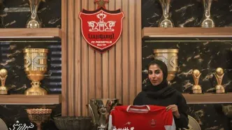 خانم گل در پرسپولیس ماندنی شد/ امضای قرارداد سه ساله با فاطمه صفا راستگو +عکس