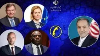 رایزنی عراقچی با وزرای خارجه سه کشور اروپایی