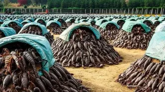 نگاهی به مزارع پرورش عقرب در چین برای مصارف خوراکی