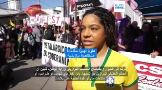 ببینید، برزیلی‌ها آدمک ترامپ را آتش زدند