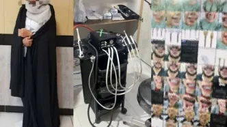 دندانپزشک قلابی در رشت بازداشت شد