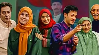 ویدئو بامزه و دیدنی از پشت‌صحنه سریال خانه سبز