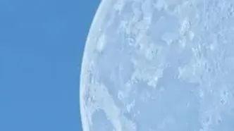 ببینید؛ لحظه برخورد یک سنگ فضایی به سطح ماه
