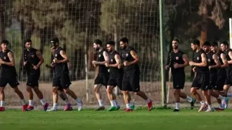 سکوهای خالی پرسپولیسی‌ها قبل از بازی با فجر