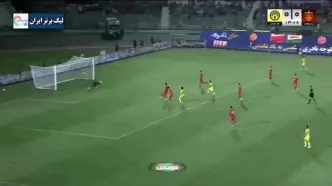 ویدیو: گل اول فجرسپاسی به پرسپولیس توسط شهابی