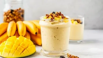 دستور تهیه بستنی رژیمی خانگی + فیلم