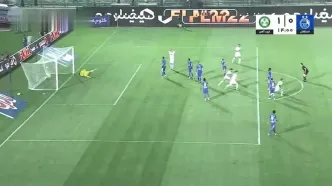 گل اول ذوب آهن به استقلال
