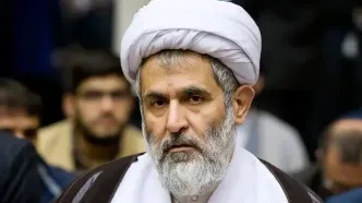 تصاویری جدید از حسین طائب در بیت دو مرجع تقلید در قم