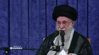 ببینید| رهبر انقلاب: آمریکا میخواهد ایران گوش به فرمان او باشد؛ کسانی که می‌گویند چرا با آمریکا مذاکره مستقیم انجام نمی‌دهید ظاهربین هستند