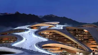 اسکی در دل بیابان؛ رویای تروجینا در عربستان
