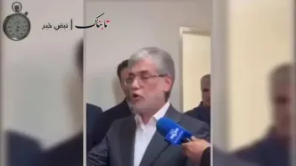 فیلم لحظات درگیری وزیر علوم و رئیس دانشگاه شهید بهشتی