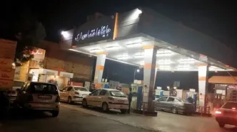 ویدئو شاد و دیدنی از فضای یک پمپ بنزین در شیراز