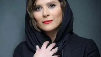 غروب دل‌انگیز سحر دولتشاهی در کنار دریا!