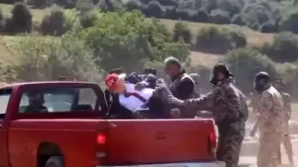 مانور دستگیری ترامپ در گلستان حسابی خبرساز شد