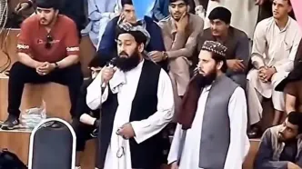 ویدئویی عجیب از مسابقات بدنسازی طالبان!