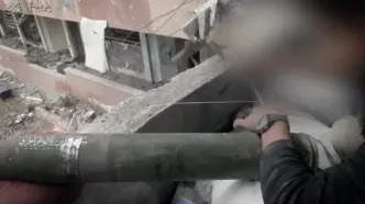 انهدام ۵۲ خودروی نظامی صهیونیست ها در شرق غزه