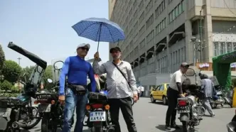 کف خیابان‌های تهران گرم‌تر از کویر لوت!