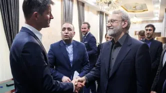 دیدار لاریجانی با معاون وزیر خارجه سوئیس