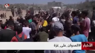 تصاویری دردناک از قحطی در غزه