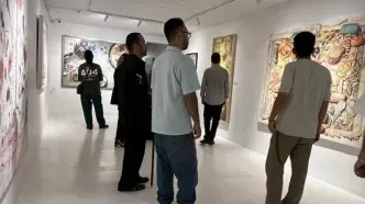 نمایشگاه «گل» در گالری کوین