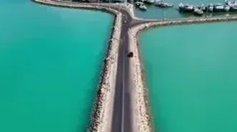 فیلم نمای زیبای کنارک و دریای عمان