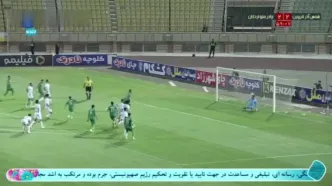 دوباره پنالتی ربیع زاده، کامبک شمس‌آذر تکمیل شد! + ویدئو