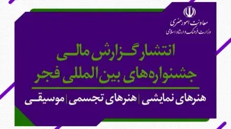 گزارش‌های مالی جشنواره تئاتر، موسیقی، هنرهای تجسمی فجر منتشر شد/ به ضمیه گزارش مالی جشنواره تئاتر عروسکی تهران مبارک