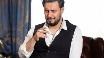عکس جواد عزتی در کنسرت علیرضا قربانی