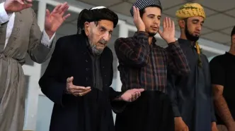 تصاویر؛ مؤذن ۱۱۰ ساله همچنان در خدمت مسجد