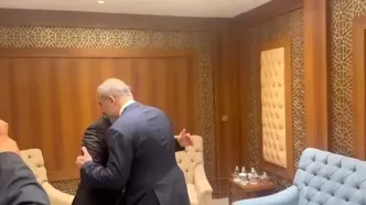 ببینید| رایزنی عراقچی و هاکان فیدان در حاشیه نشست فوق‌العاده جده