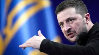 «زلنسکی» عقب‌نشینی از بخش‌هایی از «دونتسک» را غیر ممکن دانست