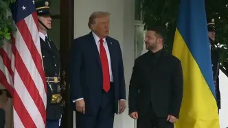 دیدار زلنسکی و ترامپ آغاز شد