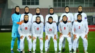 دختران فوتبال ایران برابر گوام به پیروزی دست یافتند