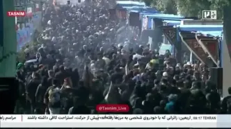 راهپیمایی جاماندگان اربعین حسینی در تهران