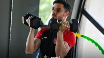 تصویری از تمرین پرسپولیس، یاد یامگا را زنده کرد!