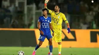 اولین واکنش رضاییان پس از خط خوردن از لیست استقلال (عکس)