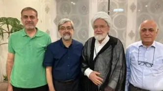 مشاوران میرحسین موسوی با مهدی کروبی ملاقات کردند