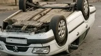 حادثه رانندگی در شهرکرد با یک فوتی و ۷ مصدوم