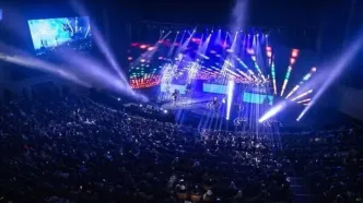 آتش سوزی مرگبار در کنسرت محمد رمضان یک کشته برجای گذاشت+ فیلم