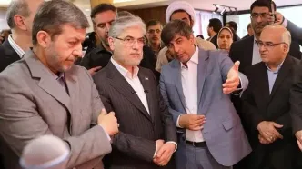 بازدید وزیر علوم از آزمایشگاه صنعت ۴.۰ گروه فولاد مبارکه