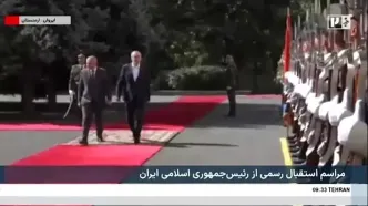 استقبال رسمی نخست وزیر ارمنستان از رئیس جمهور پزشکیان
